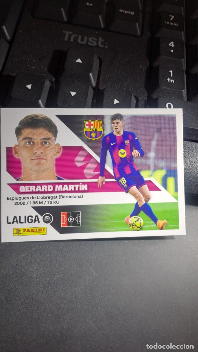 Coleccionismo cromos antiguos: CROMO GERARD MARTIN 8 BARCELONA LIGA 2026 2027 26 27 ESTE PANINI NUNCA PEGADO