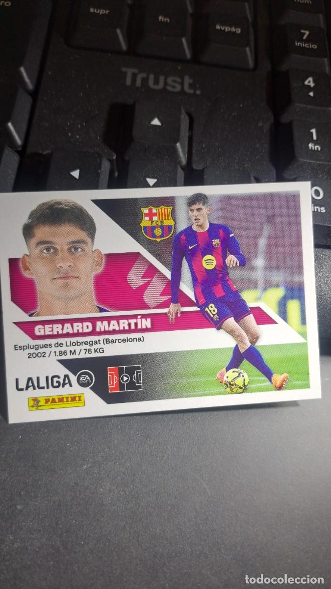 Coleccionismo cromos antiguos: CROMO GERARD MARTIN 8 BARCELONA LIGA 2026 2027 26 27 ESTE PANINI NUNCA PEGADO