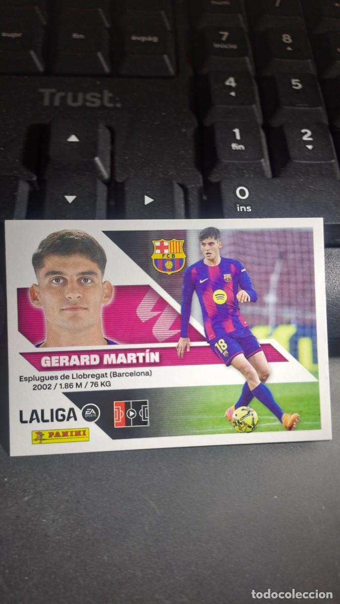 Coleccionismo cromos antiguos: CROMO GERARD MARTIN 8 BARCELONA LIGA 2026 2027 26 27 ESTE PANINI NUNCA PEGADO