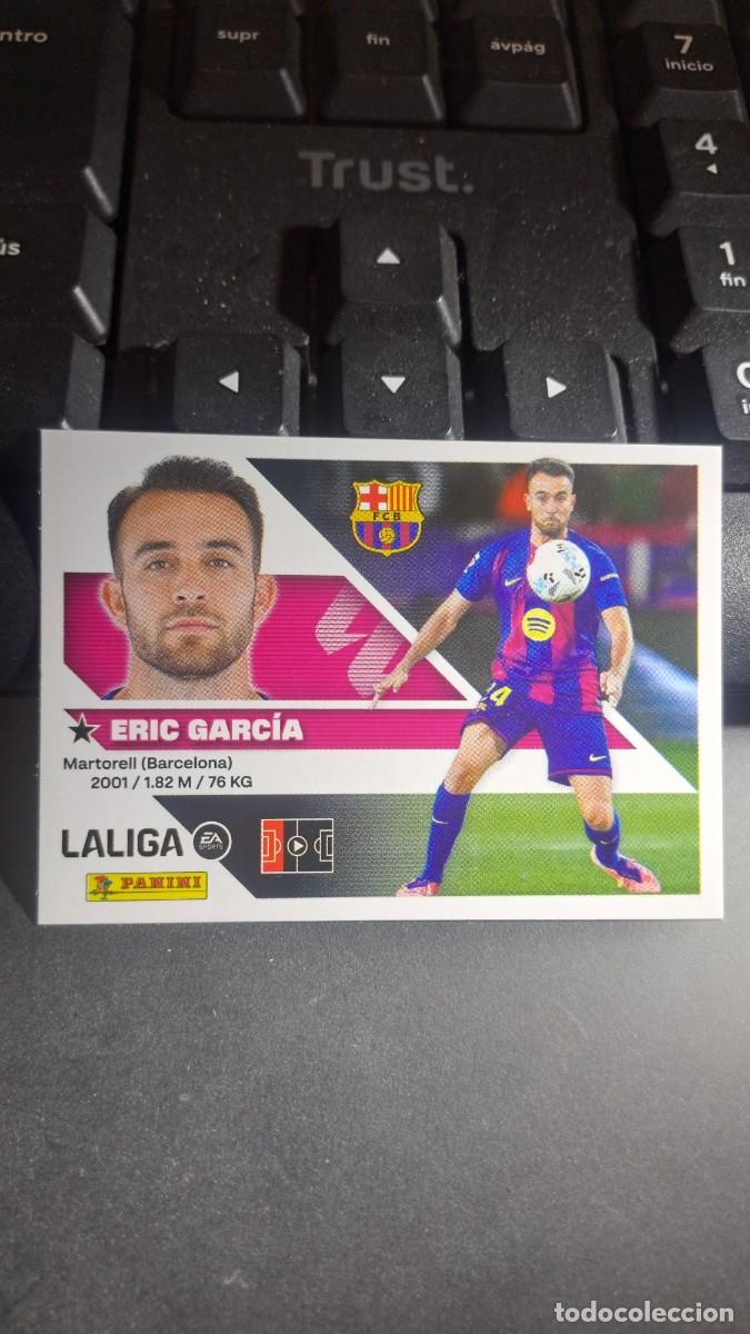 Coleccionismo cromos antiguos: CROMO ERIC GARCIA 11 BARCELONA LIGA 2026 2027 26 27 ESTE PANINI NUNCA PEGADO