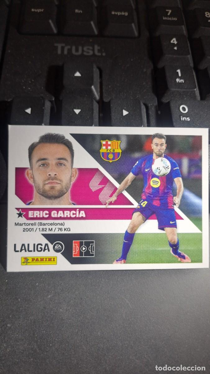 Coleccionismo cromos antiguos: CROMO ERIC GARCIA 11 BARCELONA LIGA 2026 2027 26 27 ESTE PANINI NUNCA PEGADO