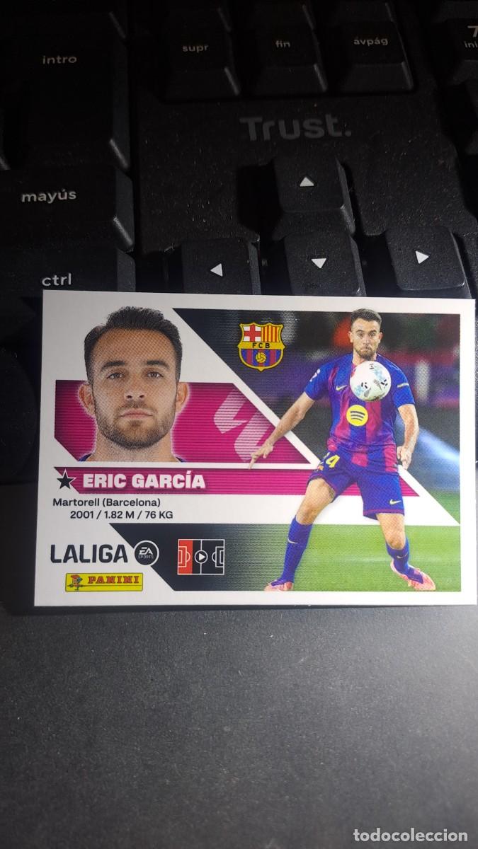 Coleccionismo cromos antiguos: CROMO ERIC GARCIA 11 BARCELONA LIGA 2026 2027 26 27 ESTE PANINI NUNCA PEGADO