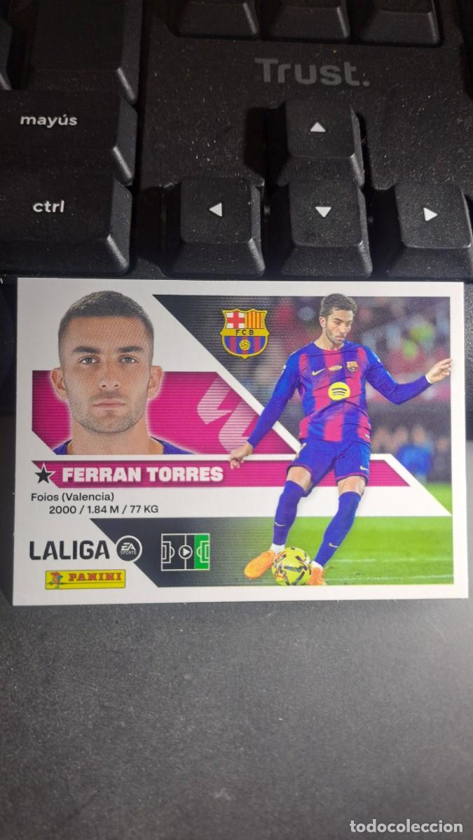 Coleccionismo cromos antiguos: CROMO FERRAN TORRES 18 BARCELONA LIGA 2026 2027 26 27 ESTE PANINI NUNCA PEGADO