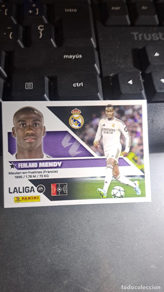 Coleccionismo cromos antiguos: CROMO MENDY 10B 10 B REAL MADRID LIGA 2026 2027 26 27 ESTE PANINI NUNCA PEGADO