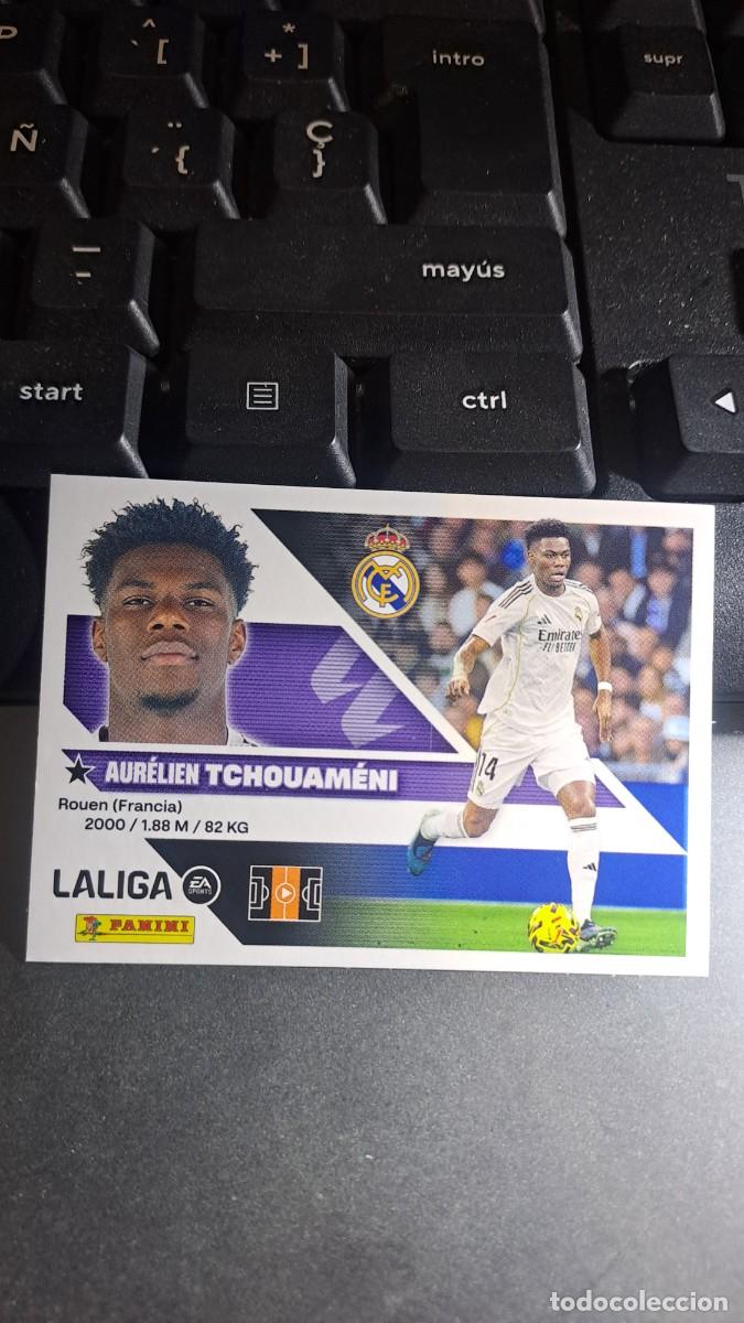 Coleccionismo cromos antiguos: CROMO TCHOUAMENI 11 REAL MADRID LIGA 2026 2027 26 27 ESTE PANINI NUNCA PEGADO