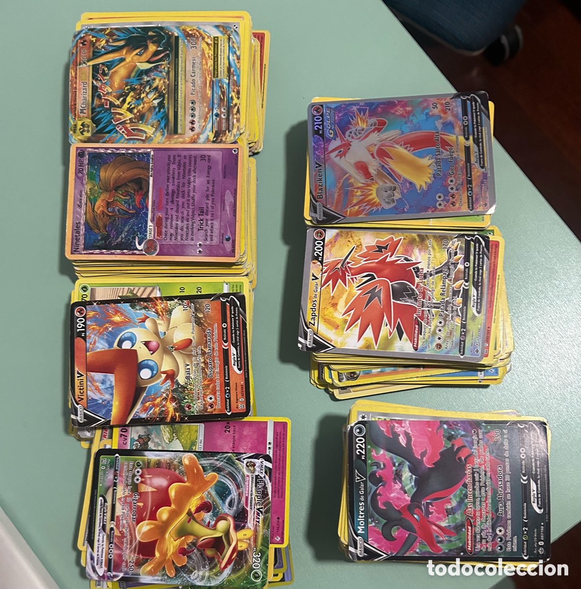 Coleccionismo cromos antiguos: Lote de cartas Pokemon