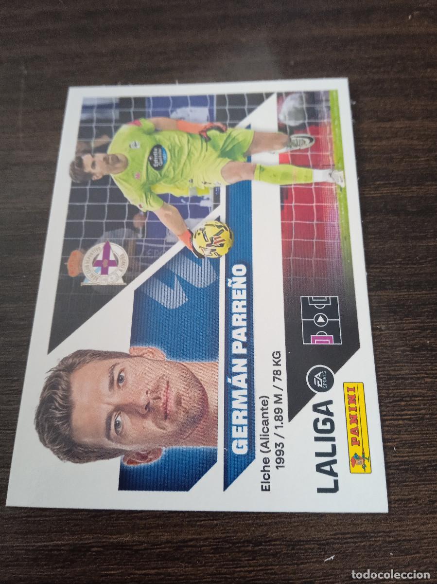 Coleccionismo cromos antiguos: Cromo Panini Liga Este 2026/2027 26/27 Deportivo Coru&ntilde;a German Parre&ntilde;o 4