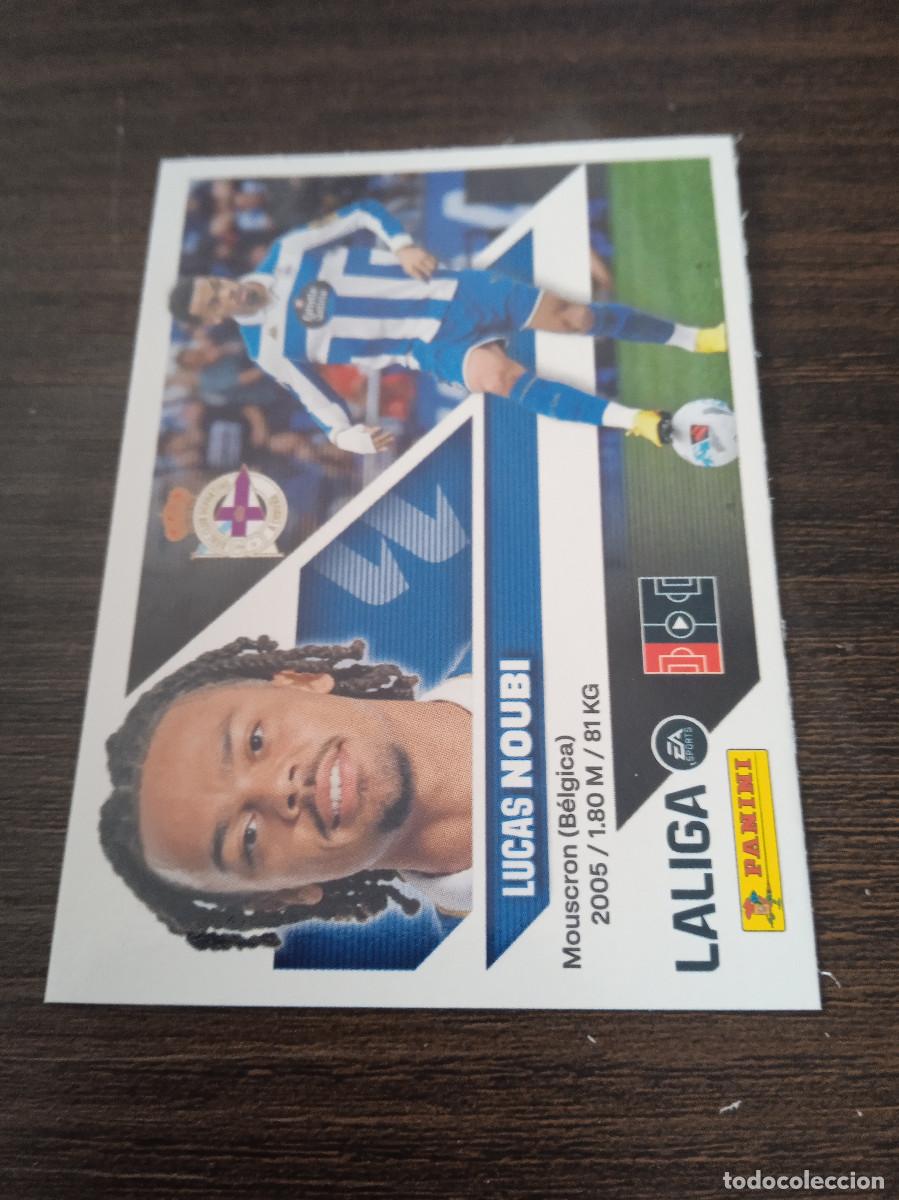 Coleccionismo cromos antiguos: Cromo Panini Liga Este 2026/2027 26/27 Deportivo Coru&ntilde;a Noubi 7