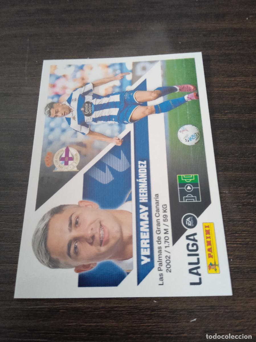 Coleccionismo cromos antiguos: Cromo Panini Liga Este 2026/2027 26/27 Deportivo Coru&ntilde;a Yeremay 18