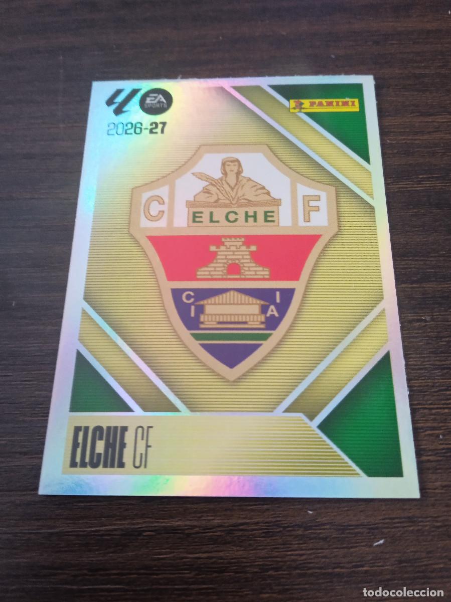 Coleccionismo cromos antiguos: Cromo Panini Liga Este 2026/2027 26/27 Elche escudo 1