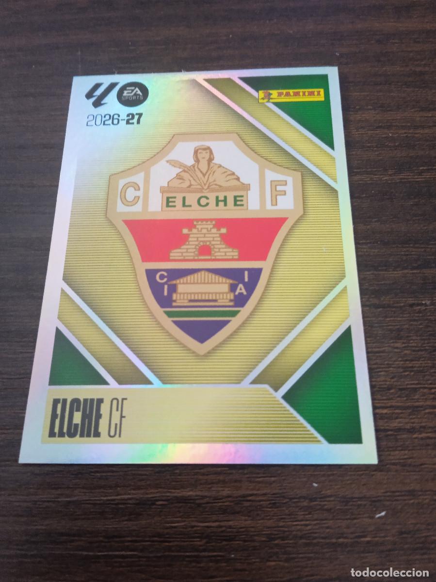 Coleccionismo cromos antiguos: Cromo Panini Liga Este 2026/2027 26/27 Elche escudo 1