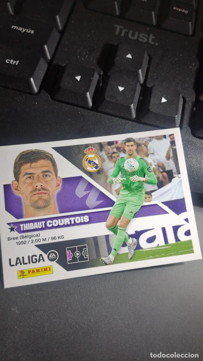 Coleccionismo cromos antiguos: CROMO COURTOIS 3 REAL MADRID LIGA 2026 2027 26 27 ESTE PANINI NUNCA PEGADO