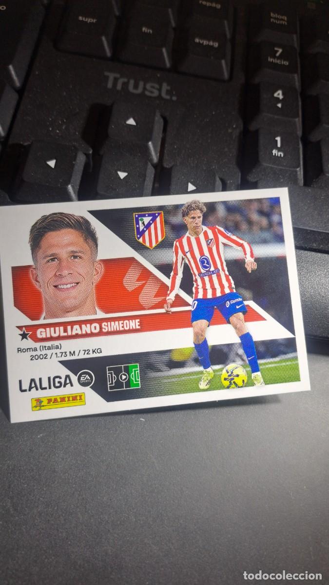 Coleccionismo cromos antiguos: CROMO GIULIANO 17 ATLETICO DE MADRID LIGA 2026 2027 26 27 ESTE PANINI NUNCA PEGADO