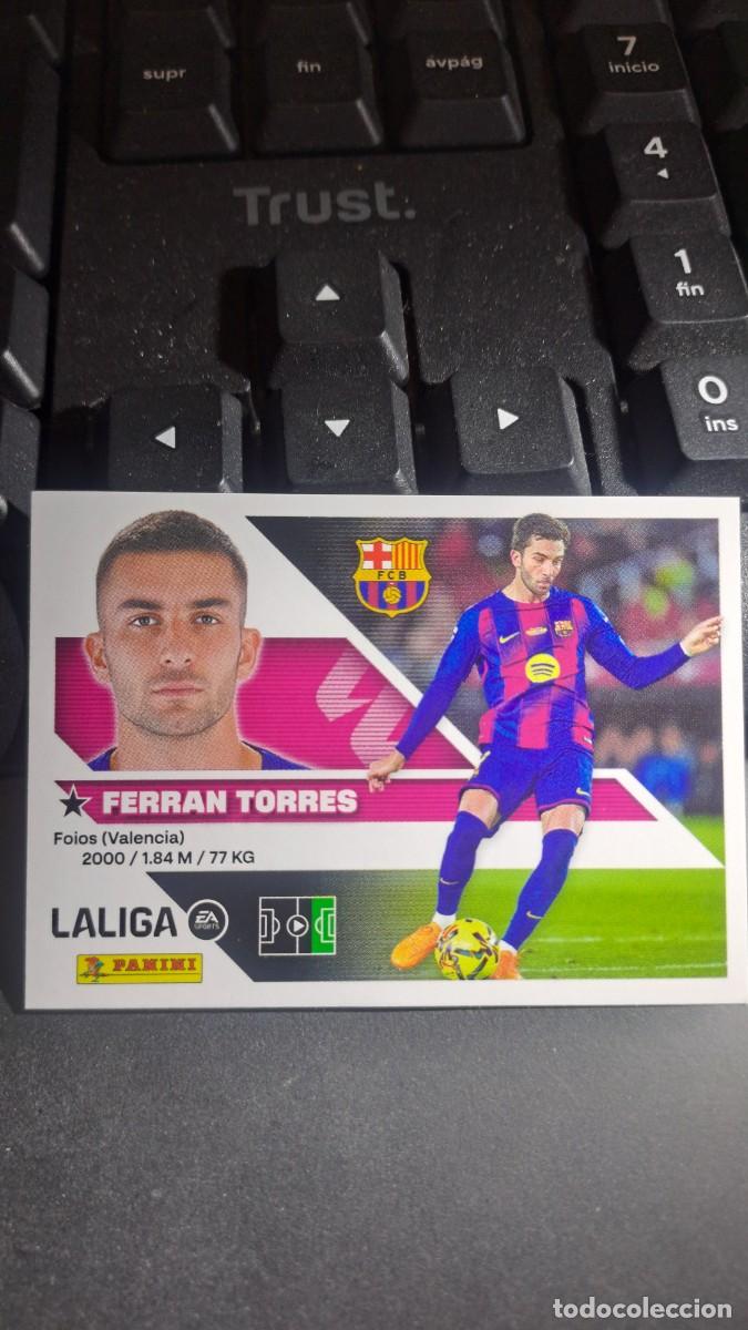 Coleccionismo cromos antiguos: CROMO FERRAN TORRES 18 BARCELONA LIGA 2026 2027 26 27 ESTE PANINI NUNCA PEGADO