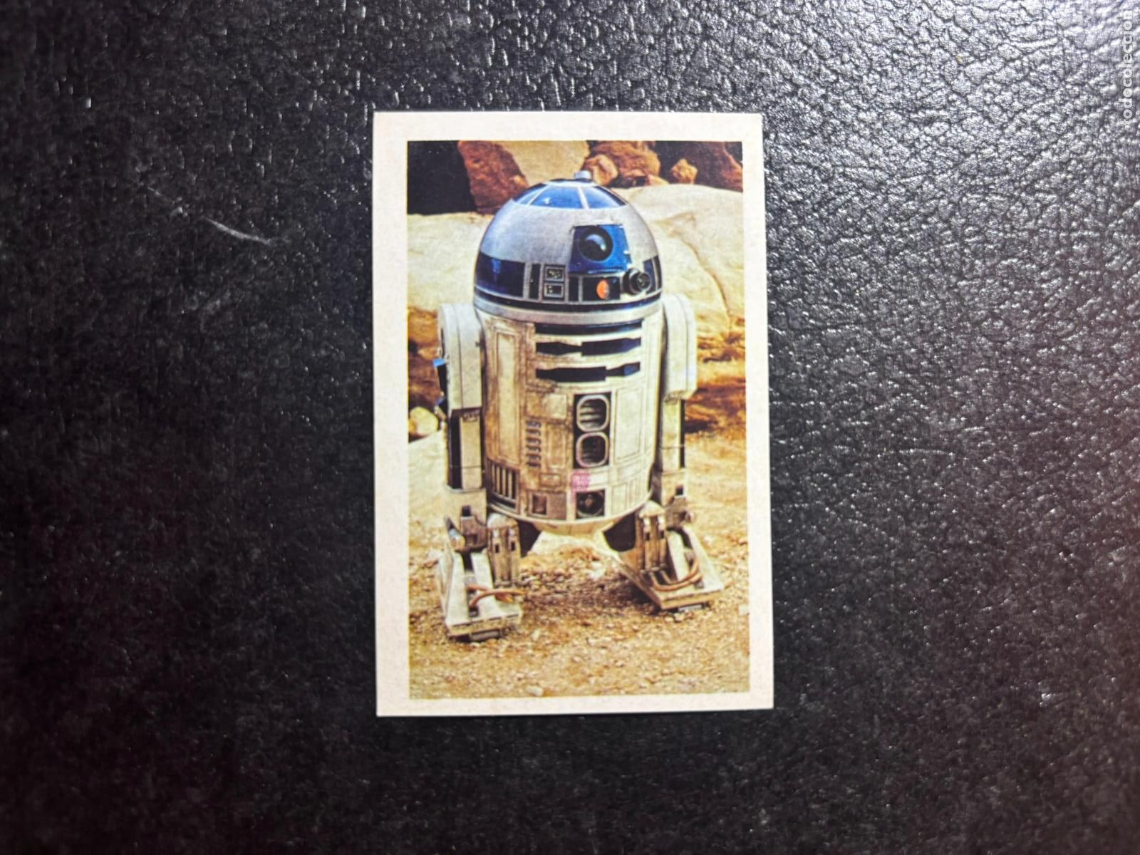 Coleccionismo cromos antiguos: CROMO LA GUERRA DE LAS GALAXIAS STAR WARS ORIGINAL N&ordm; 6 R2D2 EDITORIAL PACOSA 2 1977