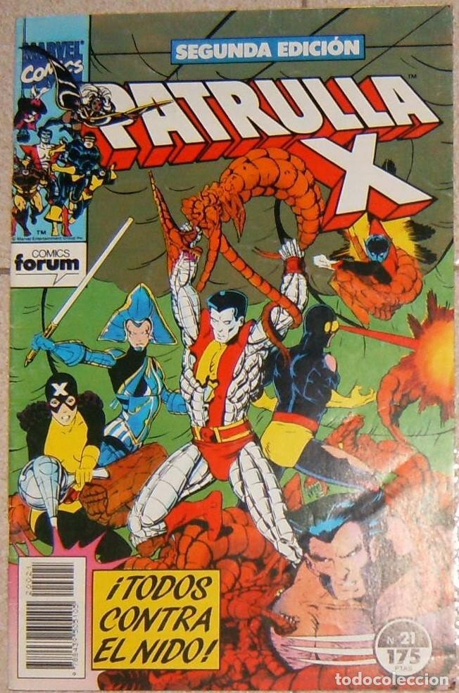 Coleccionismo cromos antiguos: LA PATRULLA-X N&uacute;mero 21 . SEGUNDA EDICION . FORUM