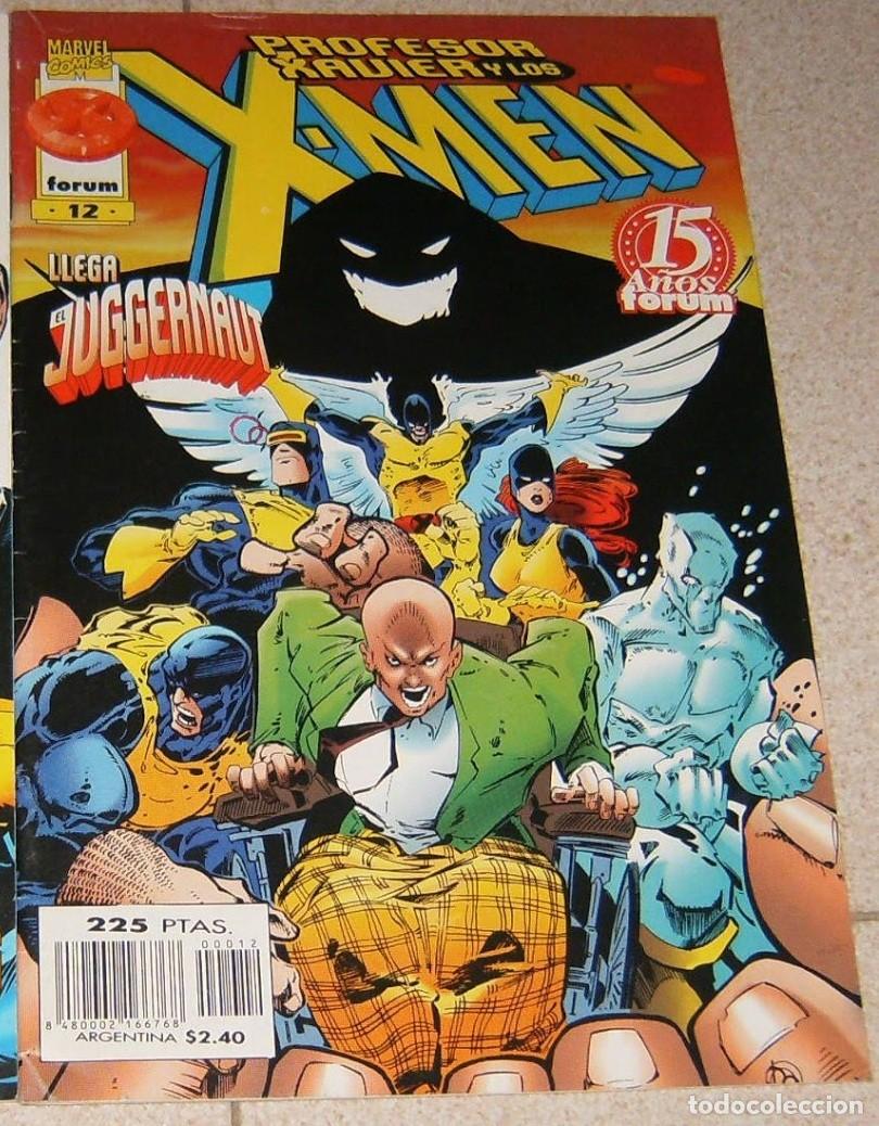 Coleccionismo cromos antiguos: PROFESOR XAVIER Y LOS X-MEN 12 . FORUM . PATRULLA-X