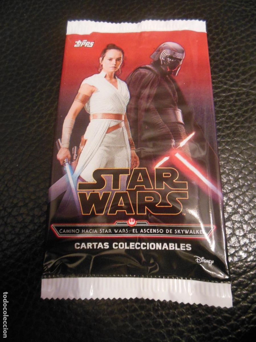 Coleccionismo cromos antiguos: 1 SOBRE DE CROMOS VACIO CAMINO HACIA STAR WARS EL ASCENSO DE SKYWALKER CINE CARD CROMO TOPPS