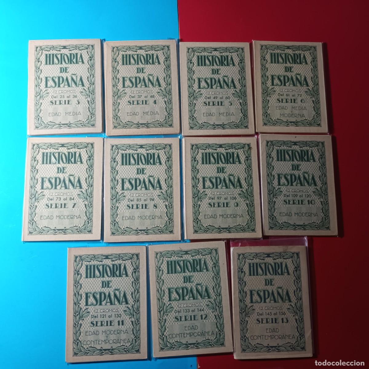 Collectionnisme Cartes &agrave; collectionner anciennes: Cromos Cultural Historia de Espa&ntilde;a Lote C - 217A
