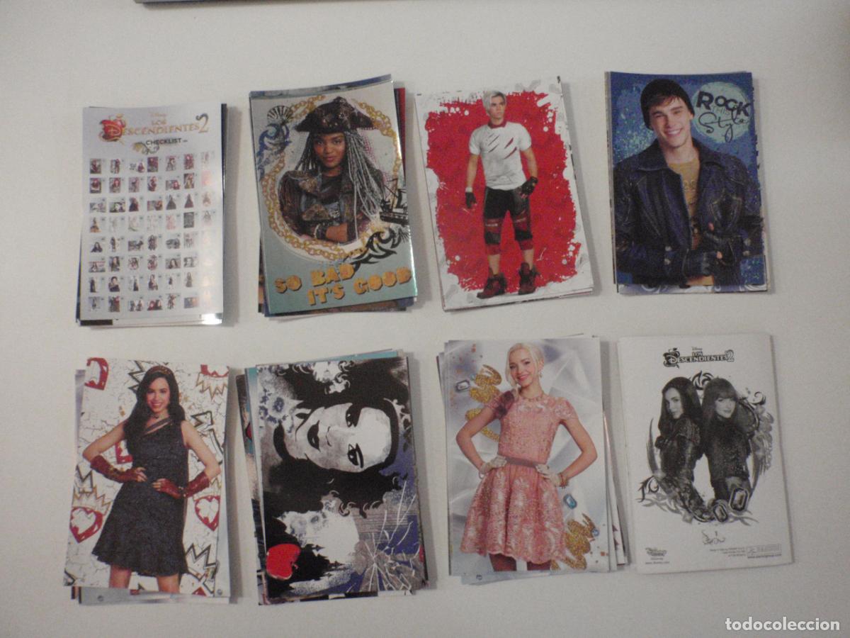 Collectionnisme Cartes &agrave; collectionner anciennes: Lote 85 cromos, postales - photocards DIRERENTES de LOS DESCENDIENTES 2. PANINI
