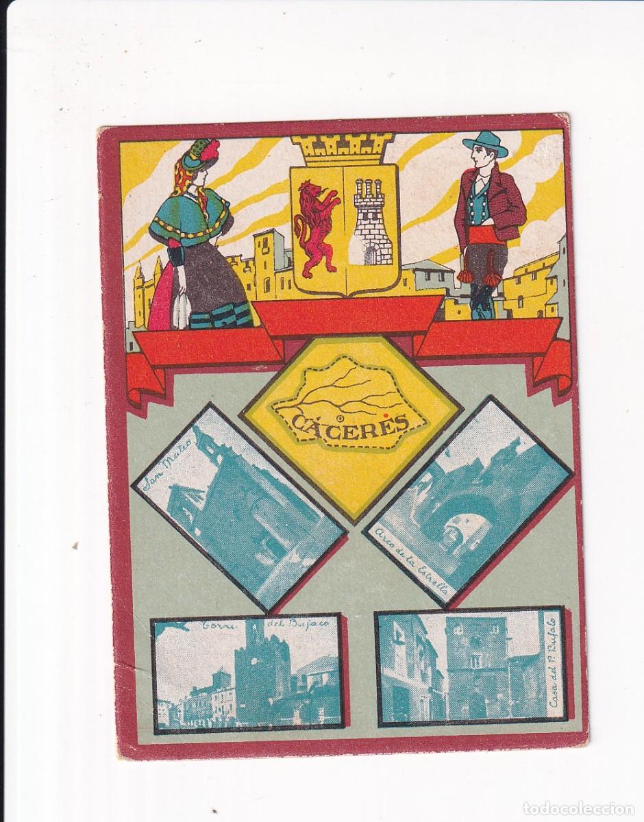 Coleccionismo cromos antiguos: PROVINCIA DE ESPA&Ntilde;A : CACERES .- CHOCOLATES J. LLOVERAS NOMS