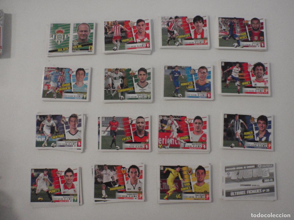 Coleccionismo cromos antiguos: Lote cromos f&uacute;tbol stickers 272 diferentes y sin pegar. Liga BBVA Ediciones ESTE 2013 2014