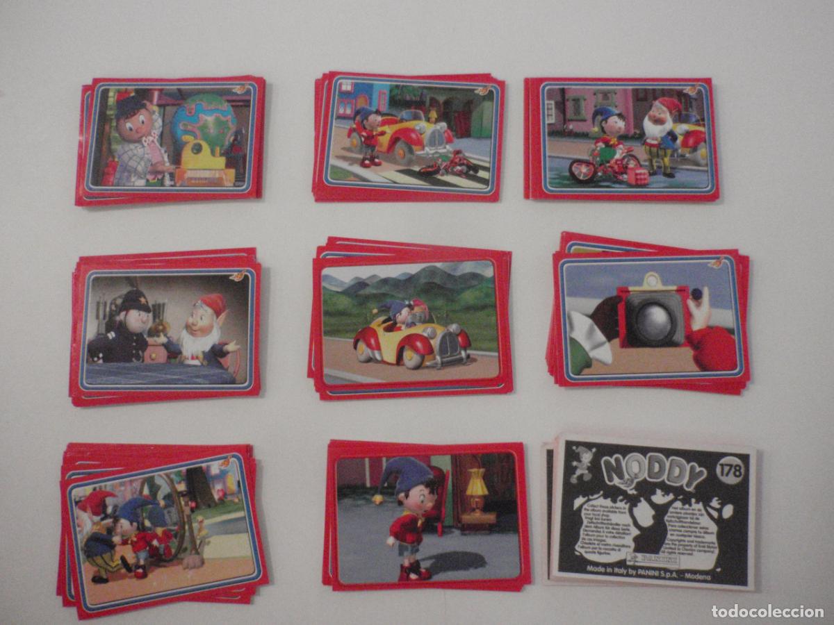 Coleccionismo cromos antiguos: LOTE 121 stickers cromos diferentes sin pegar NODDY de PANINI a&ntilde;o 2007