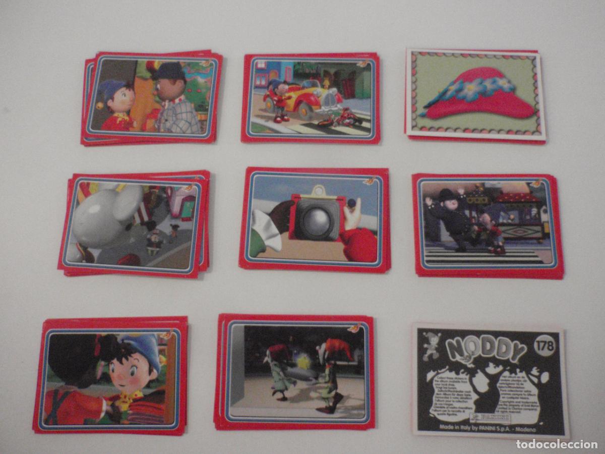 Coleccionismo cromos antiguos: LOTE 91 stickers cromos diferentes sin pegar NODDY de PANINI a&ntilde;o 2007