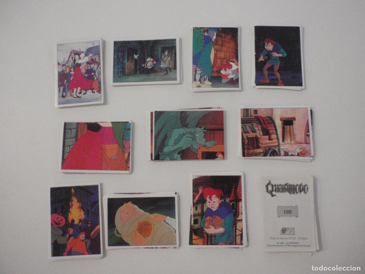 Collezionismo Figurine antiche: LOTE 163 stickers cromos diferentes sin pegar QUASIMODO de DS a&ntilde;o 1996