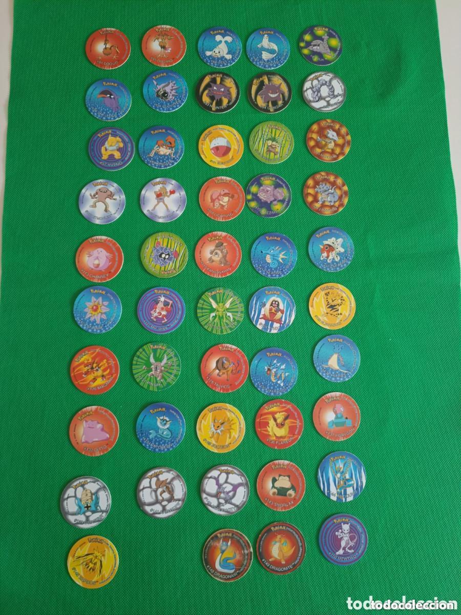 Collectable Antique Stickers: Coleccion 2/2 tazos Pok&eacute;mon 2 Nintendo promoci&oacute;n Matutano del 101 al 151 a excepcion 148
