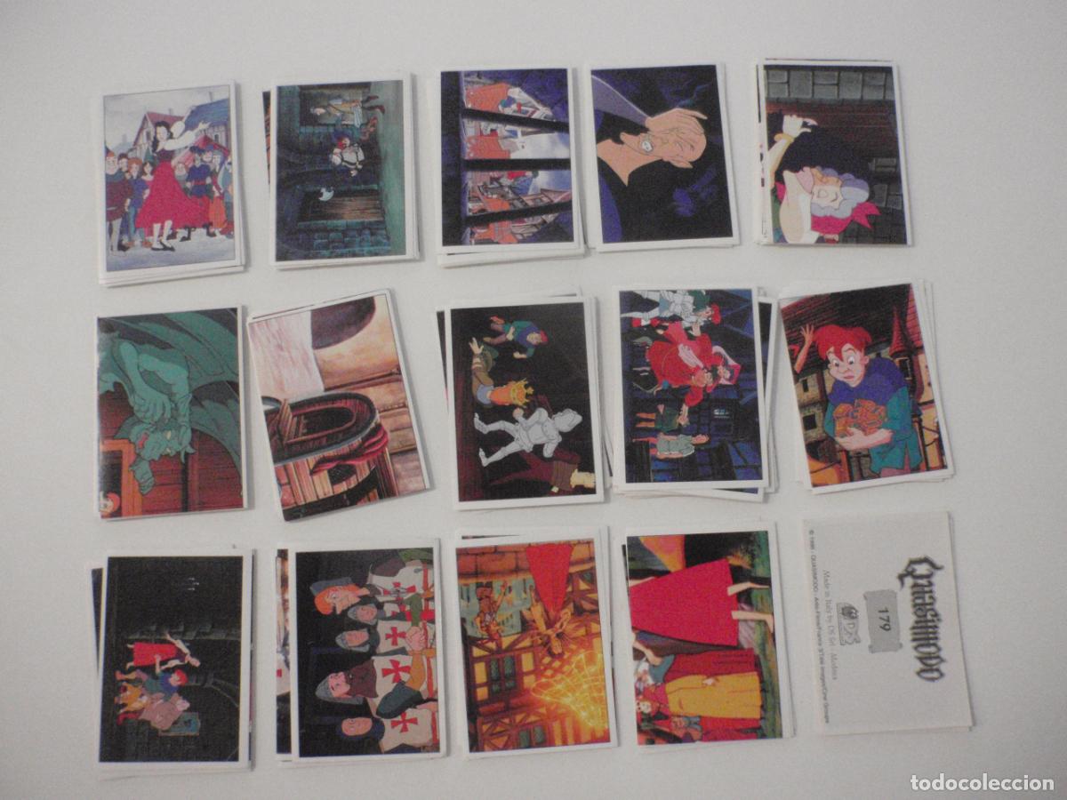 Collezionismo Figurine antiche: LOTE 122 stickers cromos diferentes sin pegar QUASIMODO de DS a&ntilde;o 1996