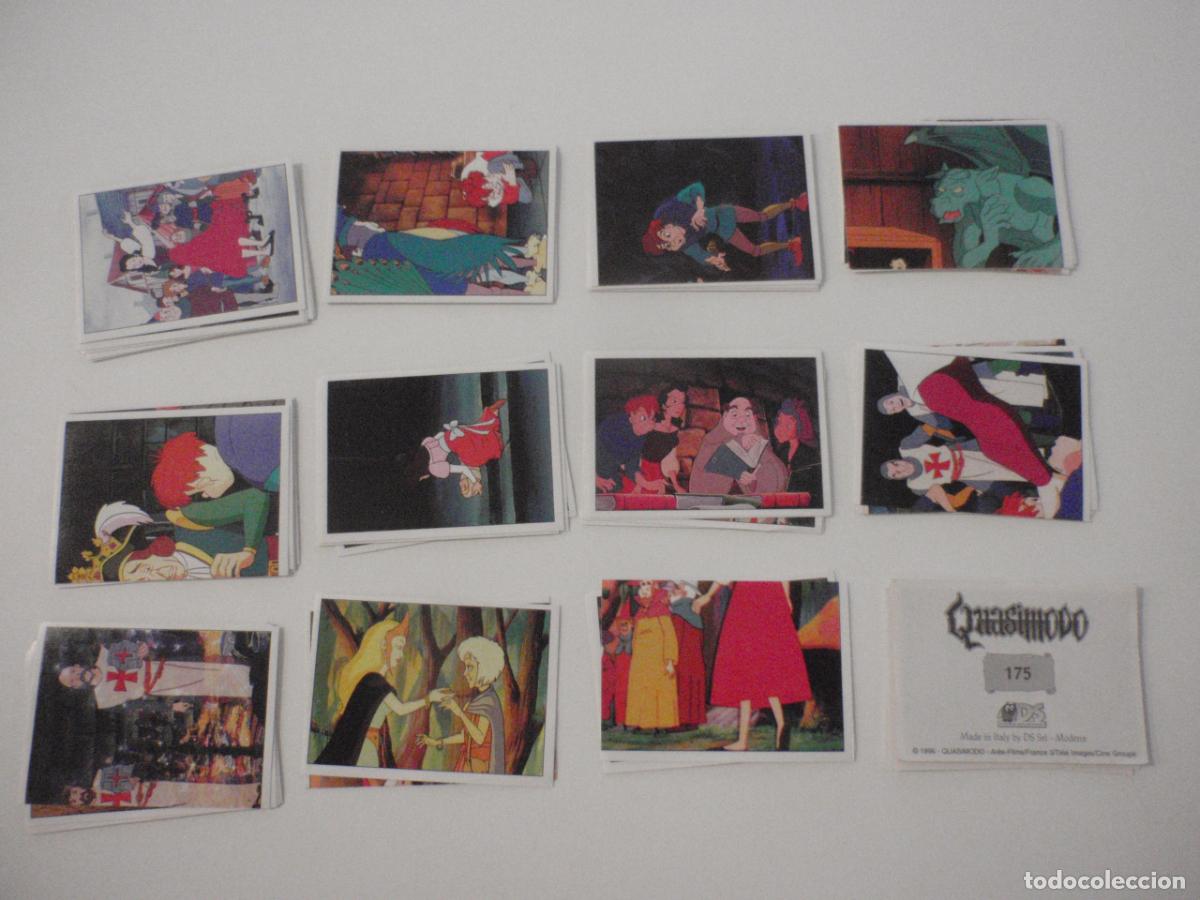 Collezionismo Figurine antiche: LOTE 63 stickers cromos diferentes sin pegar QUASIMODO de DS a&ntilde;o 1996