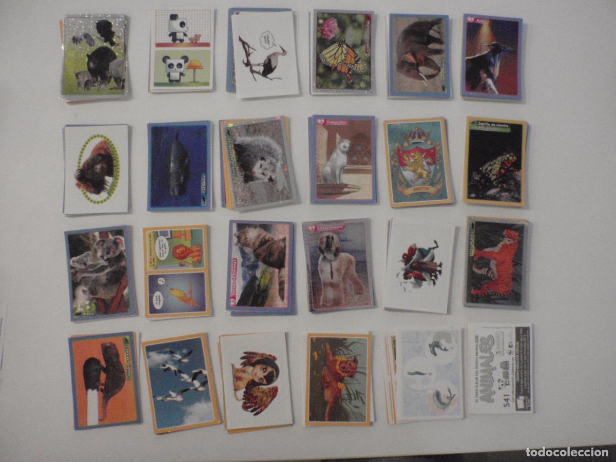 Coleccionismo cromos antiguos: LOTE 272 stickers cromos diferentes sin pegar ANIMALES 2013 EL GRAN ALBUM DEL MUNDO ANIMAL. Panini