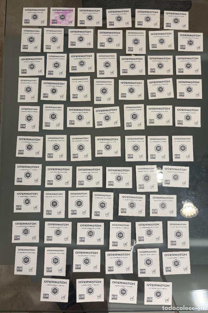 Coleccionismo cromos antiguos: Pack Lote 69 cromos OVERWATCH del Blizzard - Foto 2