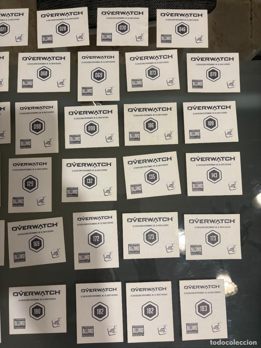 Coleccionismo cromos antiguos: Pack Lote 69 cromos OVERWATCH del Blizzard - Foto 4