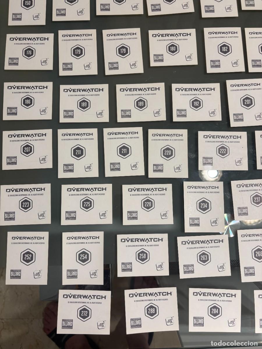 Coleccionismo cromos antiguos: Pack Lote 69 cromos OVERWATCH del Blizzard - Foto 5