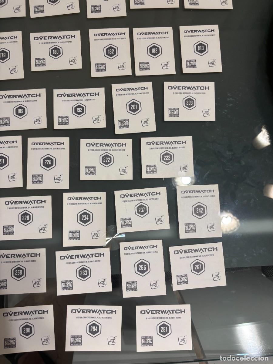 Coleccionismo cromos antiguos: Pack Lote 69 cromos OVERWATCH del Blizzard - Foto 6