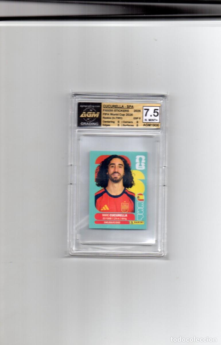 Coleccionismo cromos antiguos: &iexcl;&iexcl;&Uacute;NICO CROMO GRADEADO-CERTIFICADO CUCURELLA EL MEJOR FICHAJE DEL MUNDIAL 2026!!