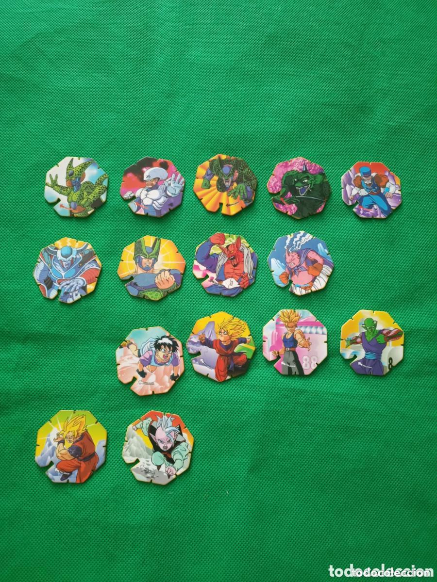 Collectionnisme Cartes &agrave; collectionner anciennes: Coleccion Tazos Drag&oacute;n Ball Z Tazo voladores promoci&oacute;n Matutano 1989 tercera serie