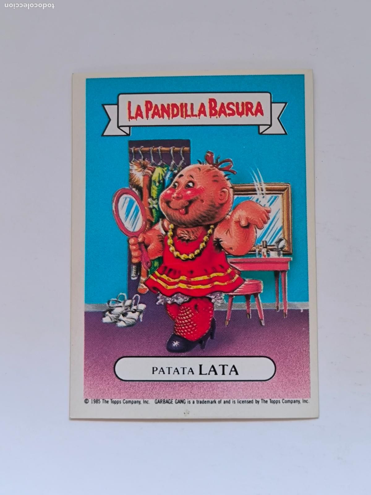 Coleccionismo cromos antiguos: CROMO LA PANDILLA BASURA - N&ordm; 23 - PATATA LATA - MERCHANTE ALBUM AMARILLO (148A1)