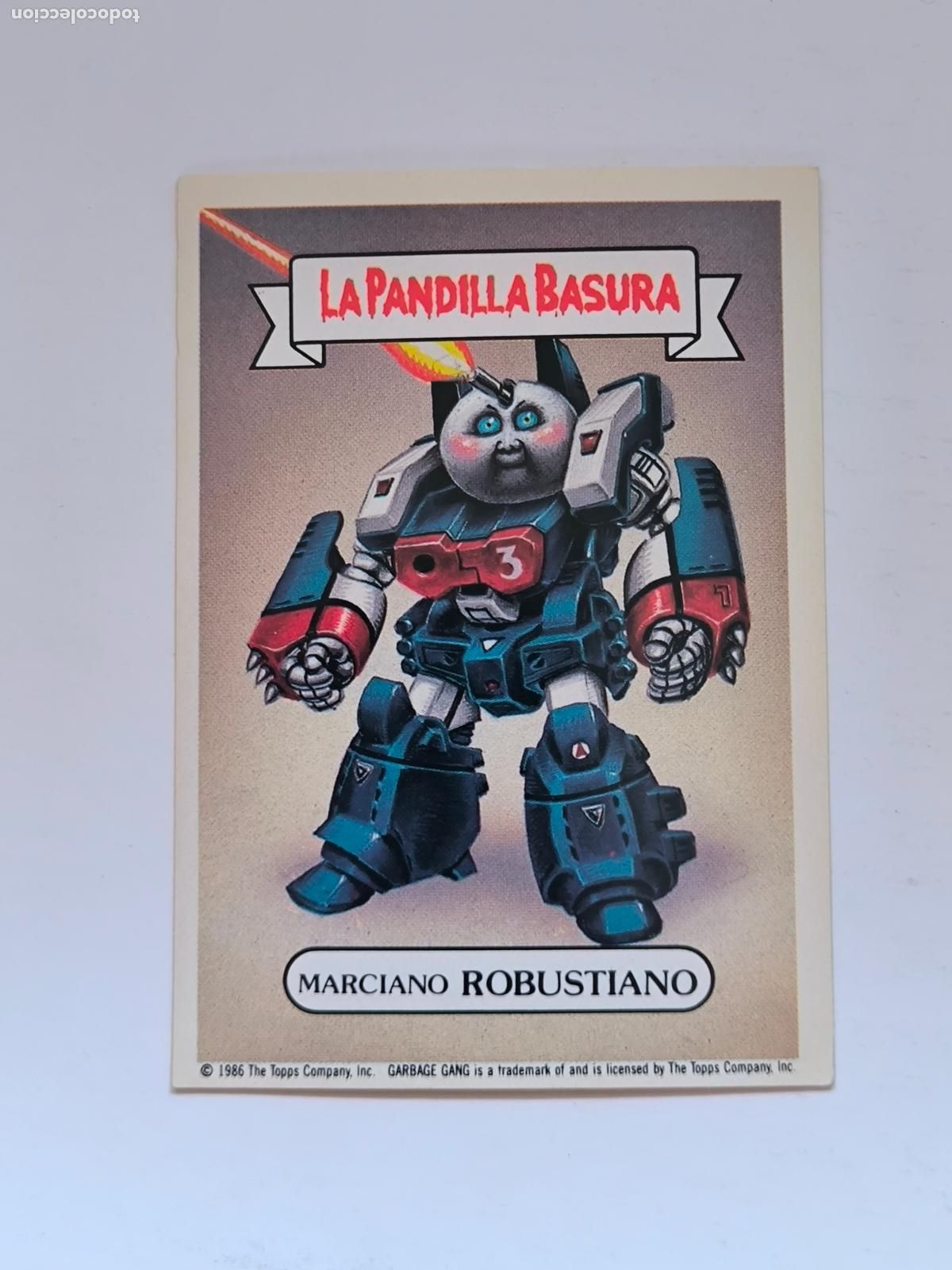 Coleccionismo cromos antiguos: CROMO LA PANDILLA BASURA - N&ordm; 67 - MARCIANO ROBUSTIANO - MERCHANTE ALBUM AMARILLO (148A1)