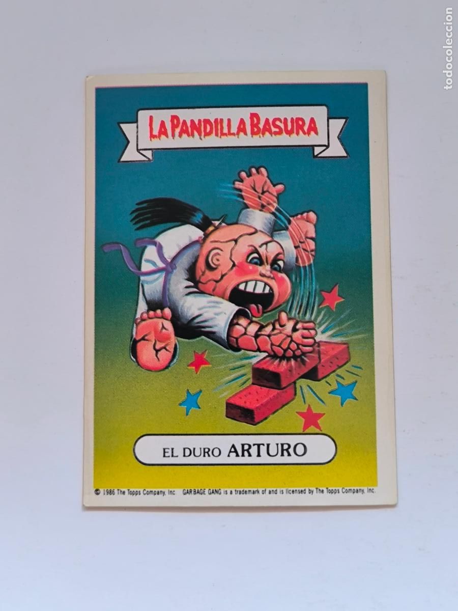 Coleccionismo cromos antiguos: CROMO LA PANDILLA BASURA - N&ordm; 68 - EL DURO ARTURO - MERCHANTE ALBUM AMARILLO (148A1)