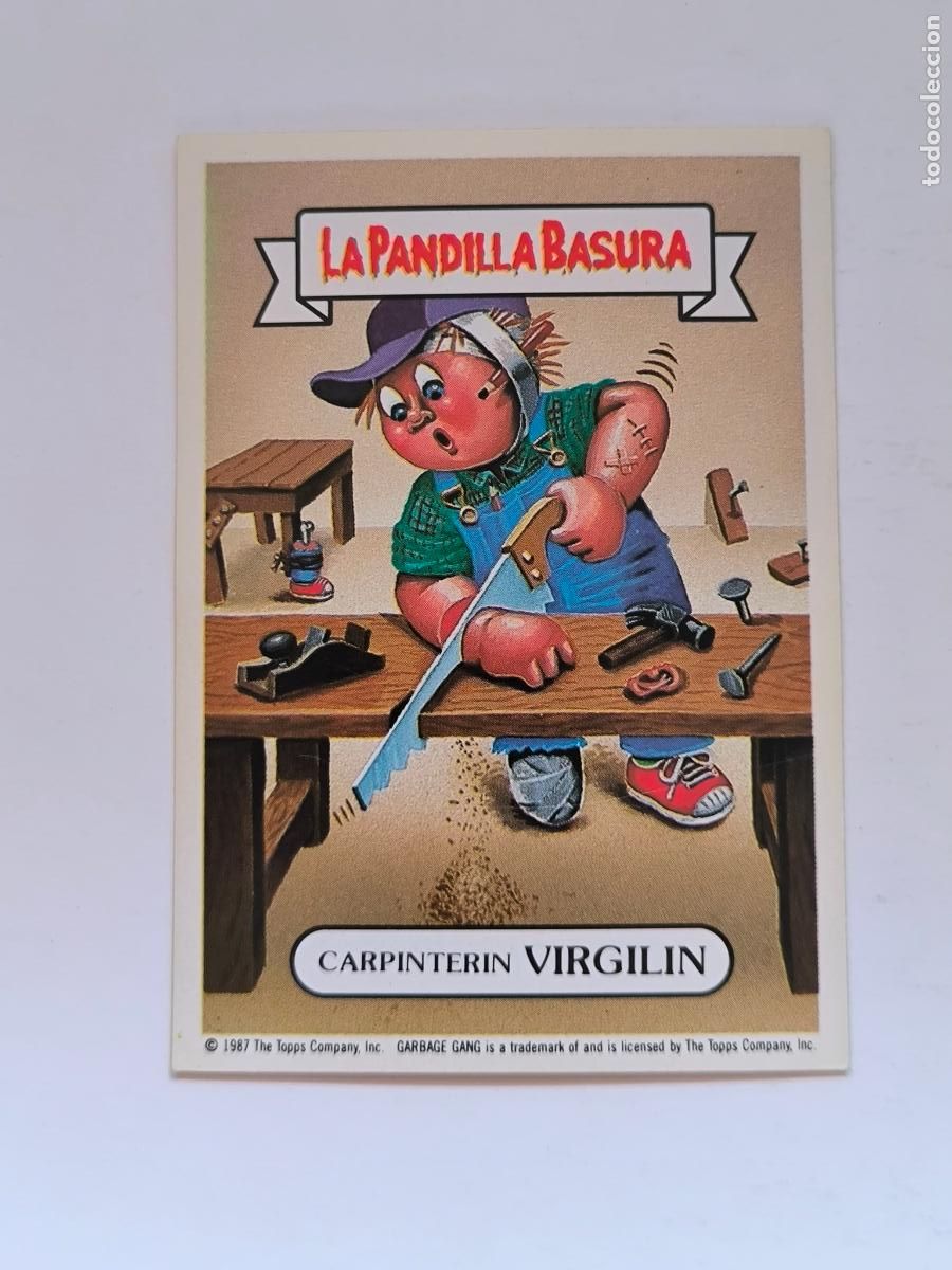 Coleccionismo cromos antiguos: CROMO LA PANDILLA BASURA - N&ordm; 112 - CARPINTERIN VIRGILIN - MERCHANTE ALBUM AMARILLO (148A1)