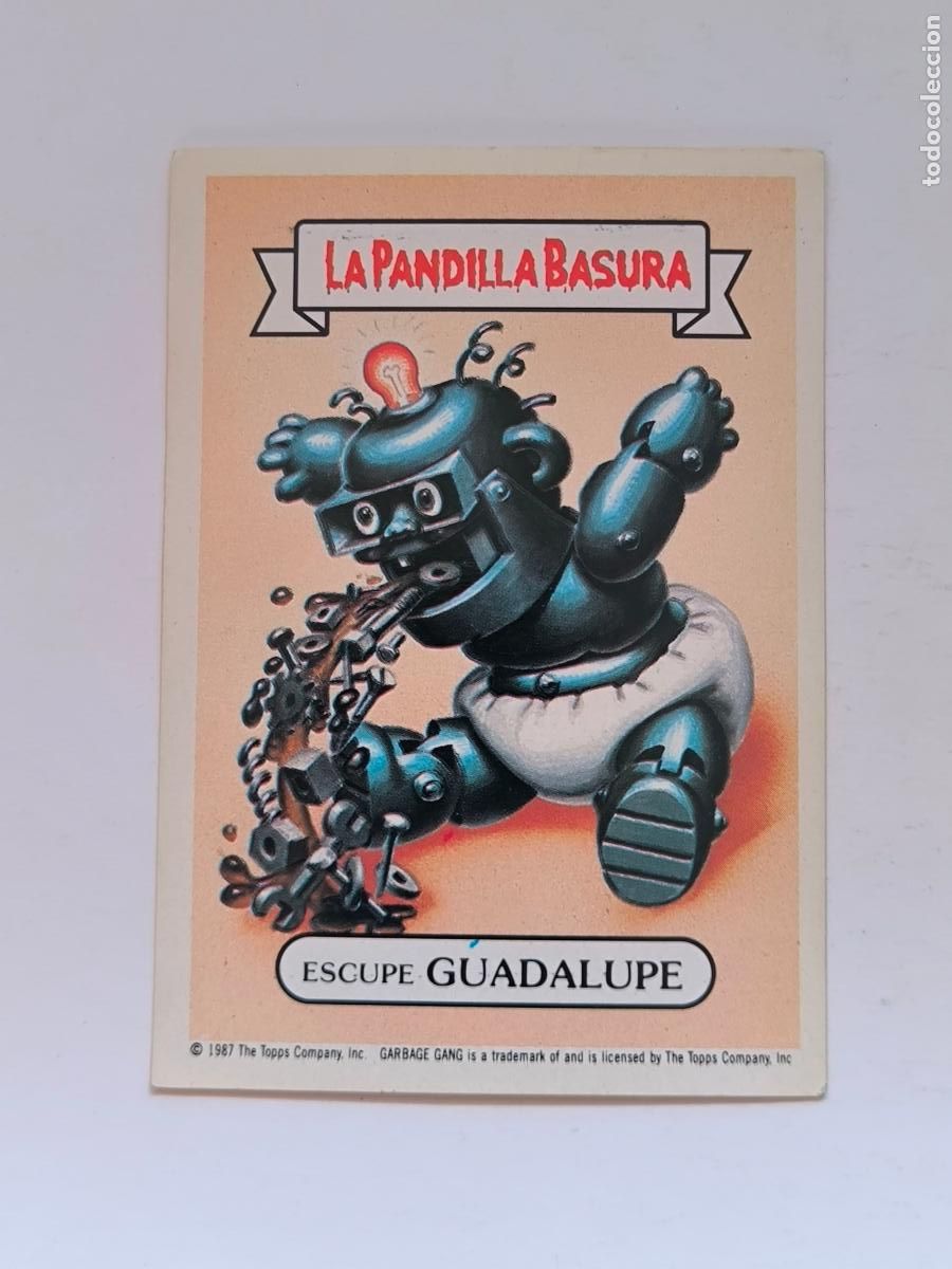 Coleccionismo cromos antiguos: CROMO LA PANDILLA BASURA - N&ordm; 113 - ESCUPE GUADALUPE - MERCHANTE ALBUM AMARILLO (148A1)