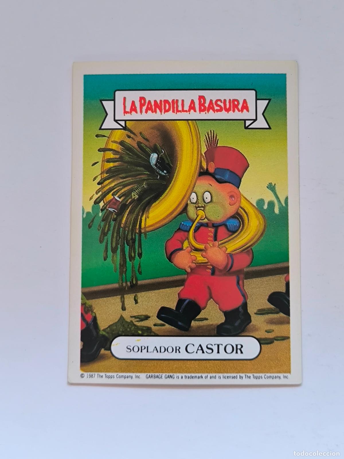 Coleccionismo cromos antiguos: CROMO LA PANDILLA BASURA - N&ordm; 126 - SOPLADOR CASTOR - MERCHANTE ALBUM AMARILLO (148A1)
