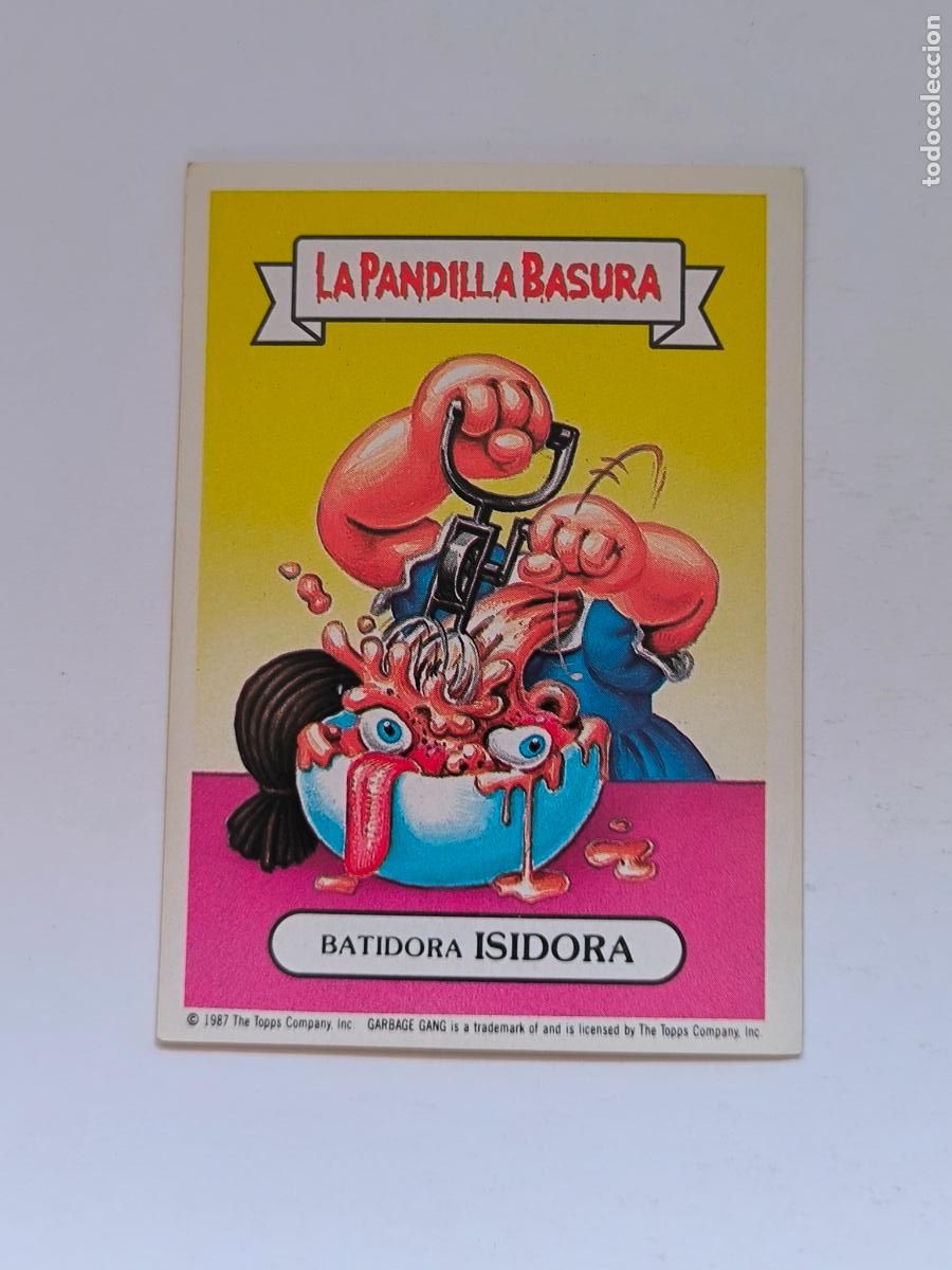 Coleccionismo cromos antiguos: CROMO LA PANDILLA BASURA - N&ordm; 144 - BATIDORA ISIDORA - MERCHANTE ALBUM AMARILLO (148A1)
