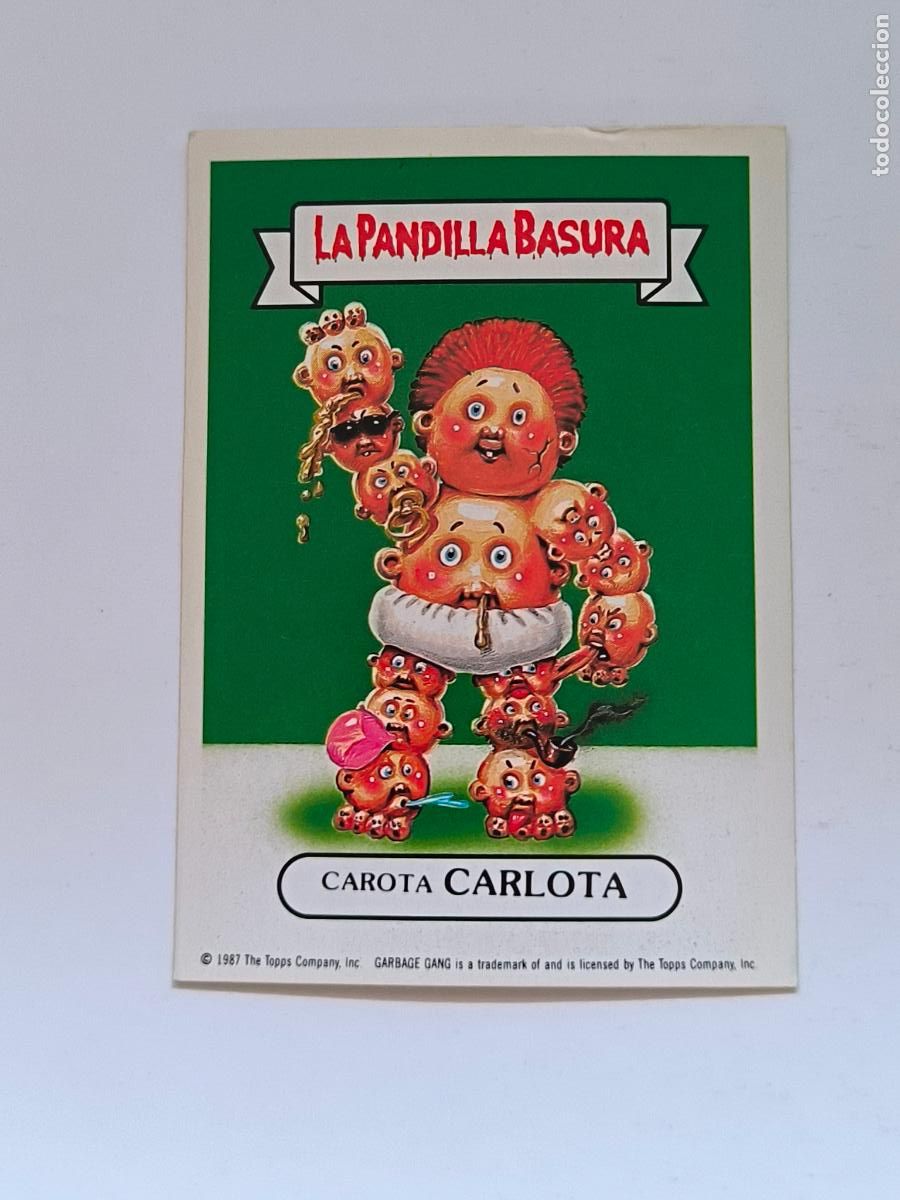 Coleccionismo cromos antiguos: CROMO LA PANDILLA BASURA - N&ordm; 151 - CAROTA CARLOTA - MERCHANTE ALBUM AMARILLO (148A1)