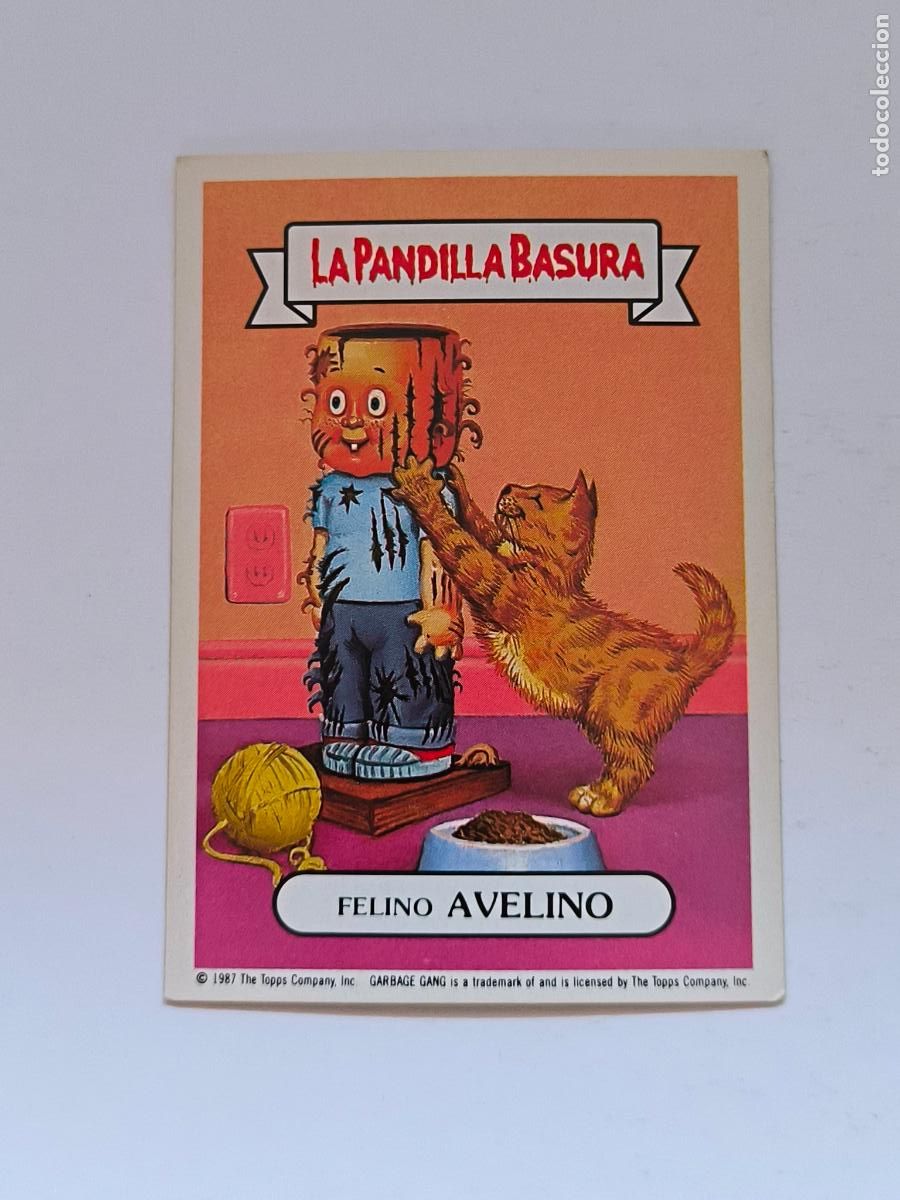 Coleccionismo cromos antiguos: CROMO LA PANDILLA BASURA - N&ordm; 159 - FELINO AVELINO - MERCHANTE ALBUM AMARILLO (148A1)