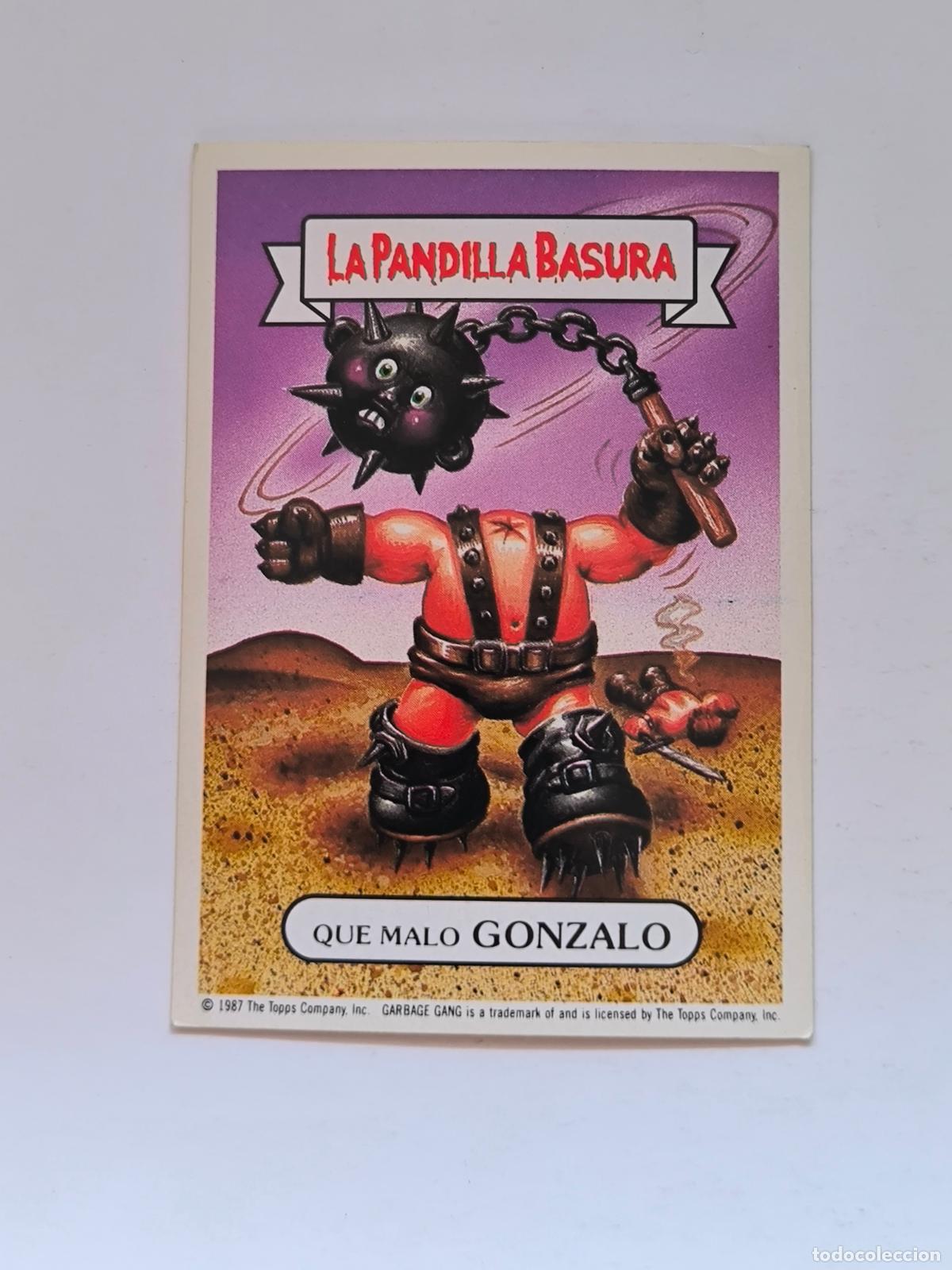 Coleccionismo cromos antiguos: CROMO LA PANDILLA BASURA - N&ordm; 181 - QUE MALO GONZALO - MERCHANTE ALBUM AMARILLO (148A1)