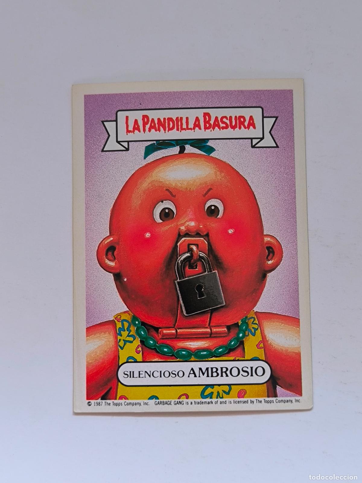 Coleccionismo cromos antiguos: CROMO LA PANDILLA BASURA - N&ordm; 189 - SILENCIOSO AMBROSIO - MERCHANTE ALBUM AMARILLO (148A1)